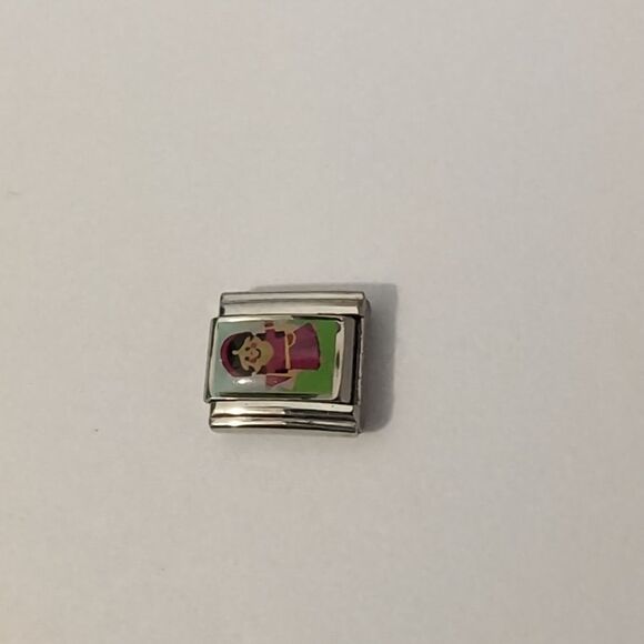 Disney Italian Link Stainless‎ Steel Charm for Nomination Style Bracelet - Picture 1 of 2